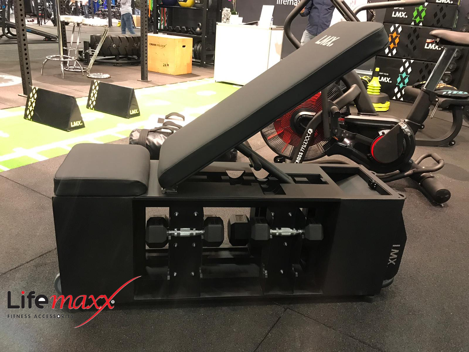 Henholdsvis Tage af Instrument LifeMaxx 3-in-1 gym workout training bench | Ultimate Forces Challenge